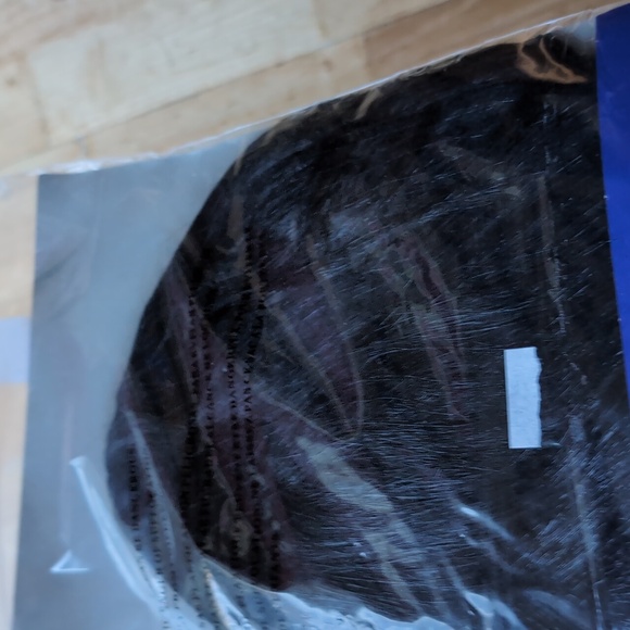 Long Black Vampire Wig New - Picture 3 of 4